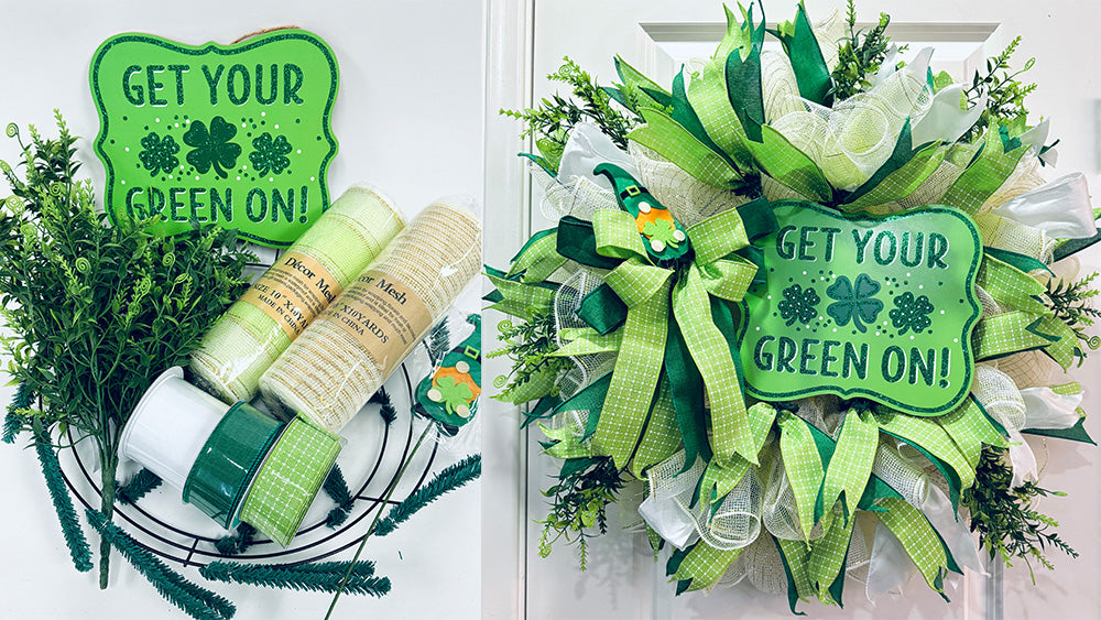 St. Patrick’s Day Wreath Kit – cybercraftworks