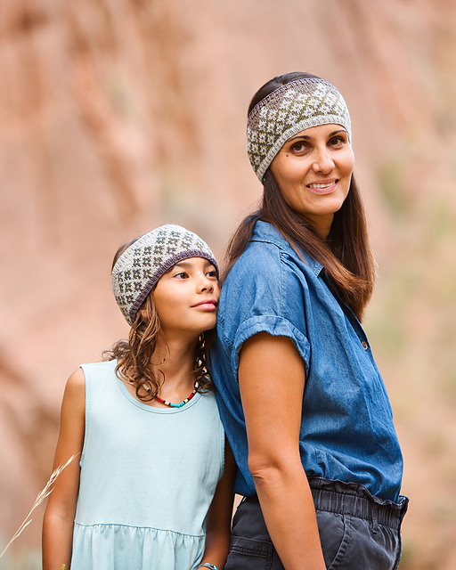 Knit a Headband Inlaid with Diamonds – Knitting – cybercraftworks