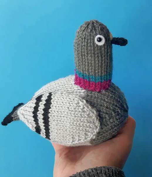 Why Not Knit Yourself a Pigeon? – Knitting – cybercraftworks