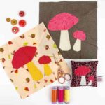 Sunday Spotlight – Mushrooms Quilt Block – Quilting – cybercraftworks