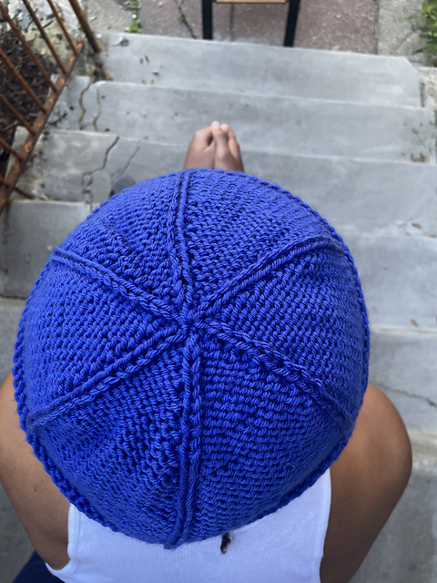 A Simple Hat with a Handful of Purls – Knitting – cybercraftworks