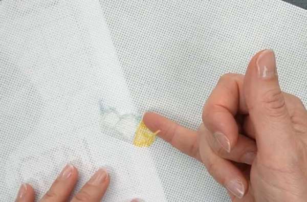 How to Weave a Short End in Cross Stitch – Cross-Stitch – cybercraftworks