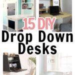 15 Drop Down Desks You Can Make At Home To Save Space – Home and Garden – cybercraftworks