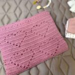 Free Crochet Pattern – Lovely Hearts Baby Blanket – Crochet – cybercraftworks