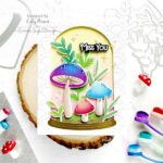 12 Mushroom Card Ideas with Stamps, Stencils and Dies – Craft Gossip – cybercraftworks