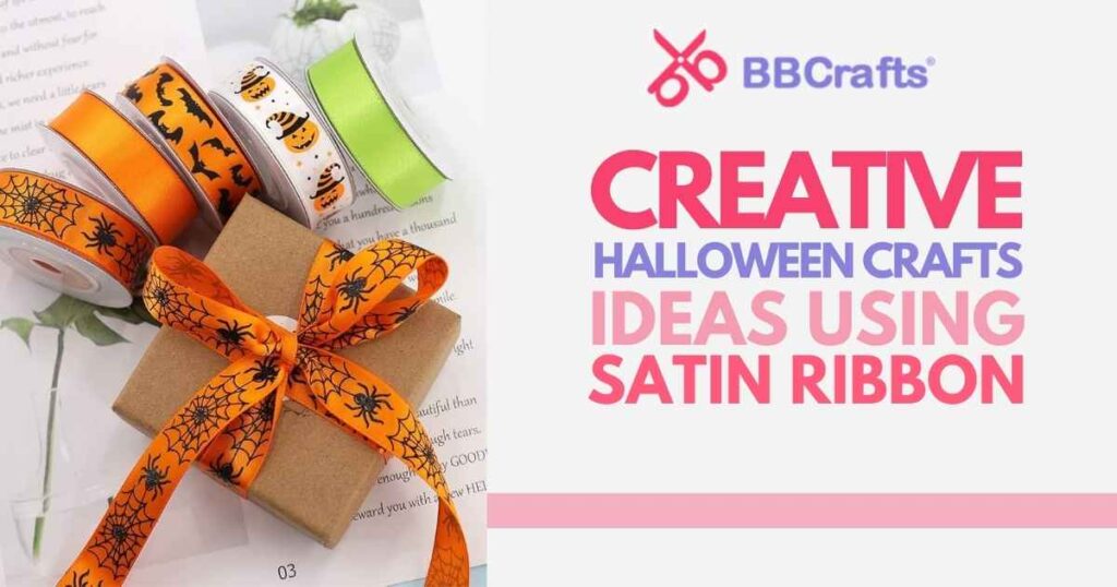 Creative Halloween Crafts Ideas Using Satin Ribbon – BBCrafts.com – cybercraftworks