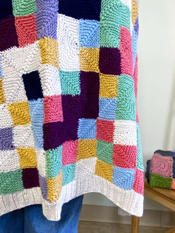 Treat Yourself by Knitting the Mindful Mosaic Blanket – Knitting – cybercraftworks