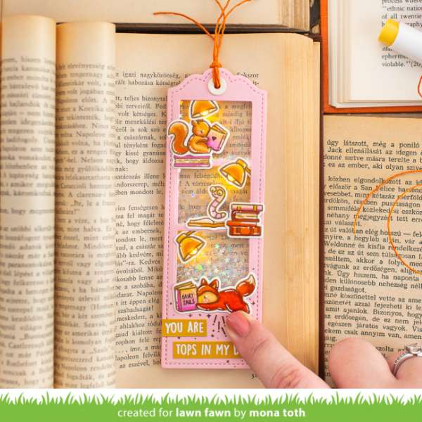 Stamped Light Up Bookmark Project – Card Making – cybercraftworks